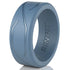 GIFT RING Men's 4Love Silicone Ring. Soft, Comfortable & Durable Wedding Band. High-Quality. US Design Patent